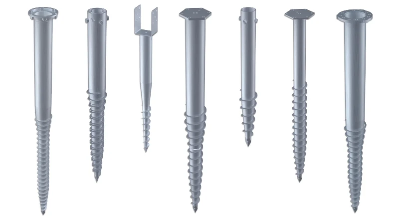 various type of ground screw various type of ground screw
