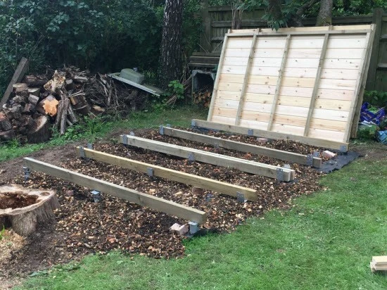 ground screw deck foundation
