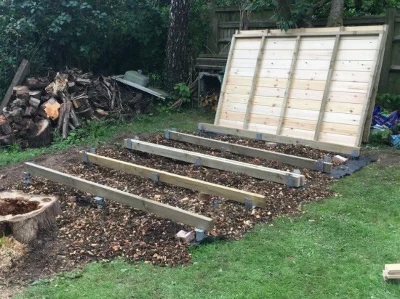 ground screw deck foundation ground screw deck foundation