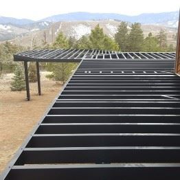 Building A Steel Frame Deck