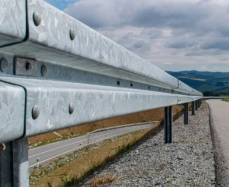 Carbon Steel Plates/Bolts/Washers/Elbows Road Highway Guardrail Accessories