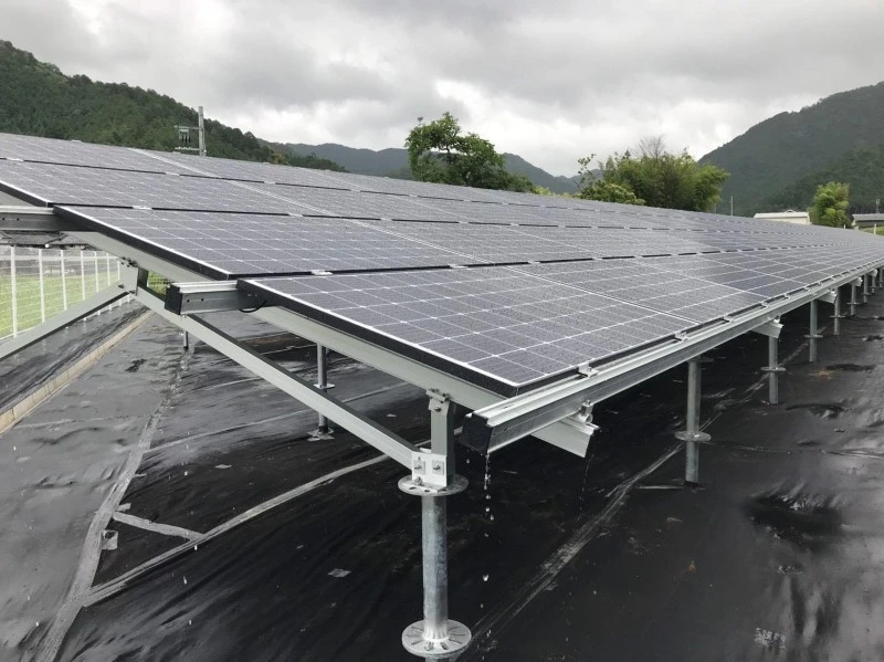 solar pannel brackets with ground screw solar pannel brackets with ground screw