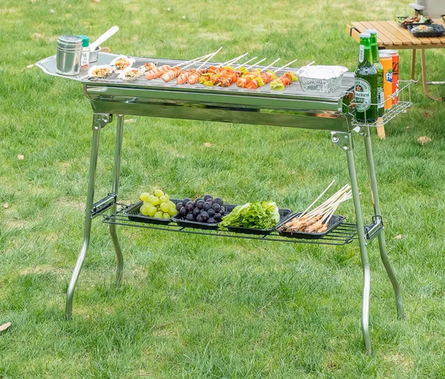 Portable Folding Charcoal BBQ Grill Portable Folding Charcoal BBQ Grill