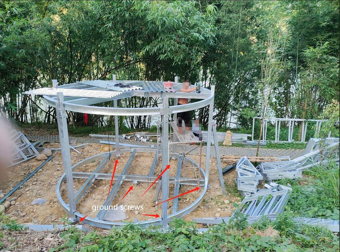 structural metal decki