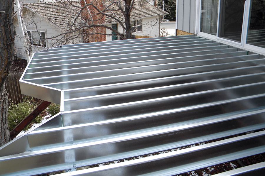 metal decking joist supports