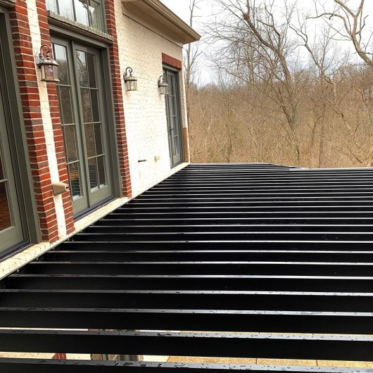 steel patio deck framing