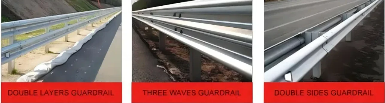 Road Guardrail site view