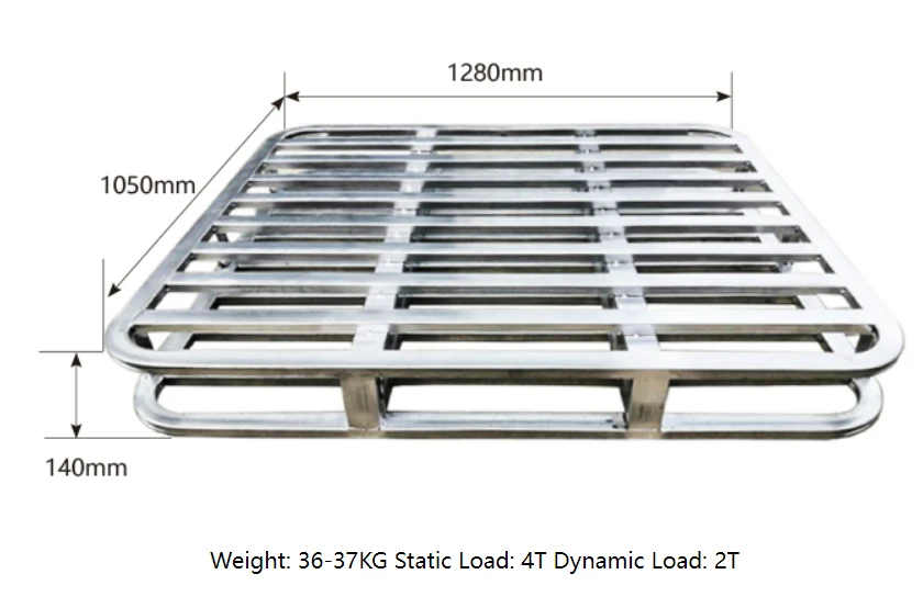 metal pallet crate