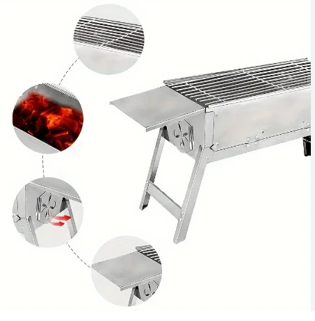 Portable Folding Charcoal BBQ Grill
