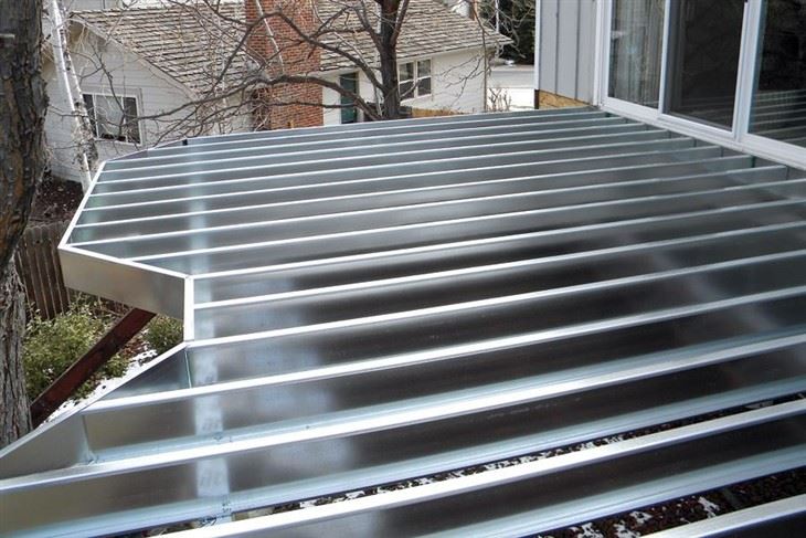 Steel Deck Floor Framing System
